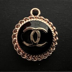 CC Black and Gold Pendant